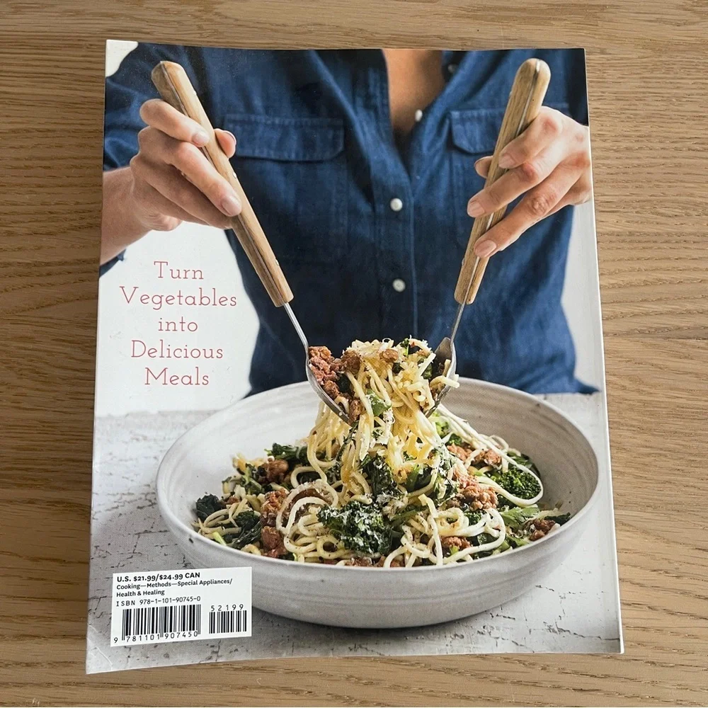 Inspiralize Everything Cookbook heathy vegetarian vegetables paleo gluten free